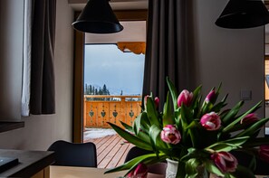 Uitzicht vanaf balkon