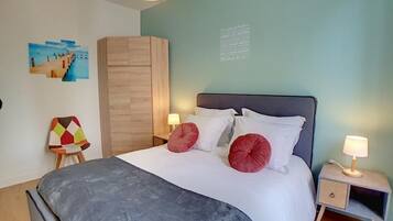 1 Schlafzimmer, Bügeleisen/Bügelbrett, Reisekinderbett, kostenloses WLAN