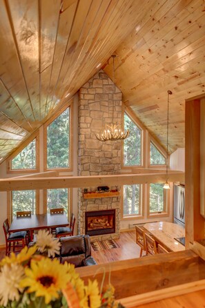 Interior - Carlson Cabin - Payette River Views and Access - Fishing - Private Wooded Setting - Pet Friendly (McCall)