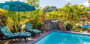 Alberca al aire libre 