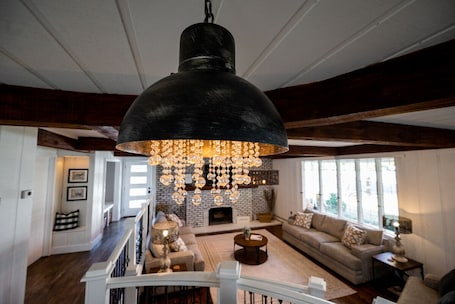 Interior. Beautifully renovated 3,800 sq ft house between 2 federal lakes