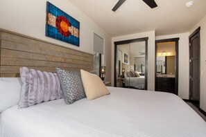 4 habitaciones, cuna de viaje, internet y ropa de cama 