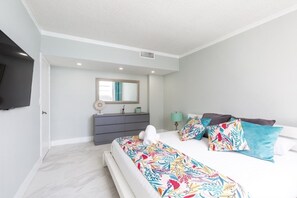 2 bedrooms, iron/ironing board, travel cot, WiFi