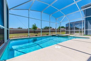 Casa, varias camas (C1614MVD-The Retreat at ChampionsGate) | Alberca | Alberca al aire libre y alberca climatizada