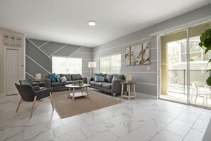 Kondominium, Beberapa Tempat Tidur (266OCA The Retreat at ChampionsGate) | Ruang keluarga