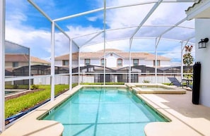 Casa, varias camas (C1555FD-The Retreat at ChampionsGate) | Alberca | Alberca al aire libre y alberca climatizada