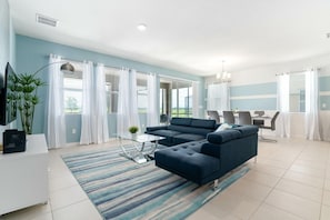 單棟房屋, 多張床 (6082BOD-Solterra Resort) | 客廳