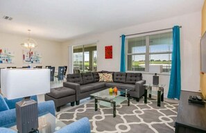 House, Multiple Beds (C771PBD-The Retreat at ChampionsGate) | Living room