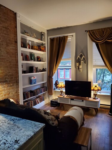 Recently updated flat with character