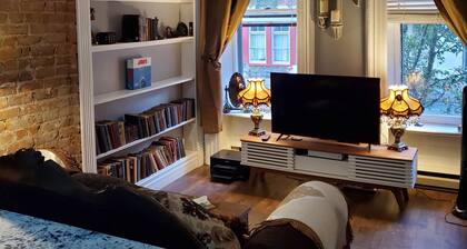 Recently updated flat with character