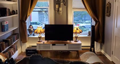 Recently updated flat with character