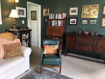 Booklovers rejoice - eclectic selection in every room