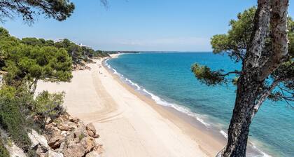Appartement sur la plage avec solarium privé