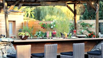 Tapas bar, pool views, open selected days