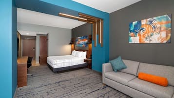 Chambre Supérieure, 1 trÚs grand lit, accessible aux personnes à mobilité réduite, non-fumeur