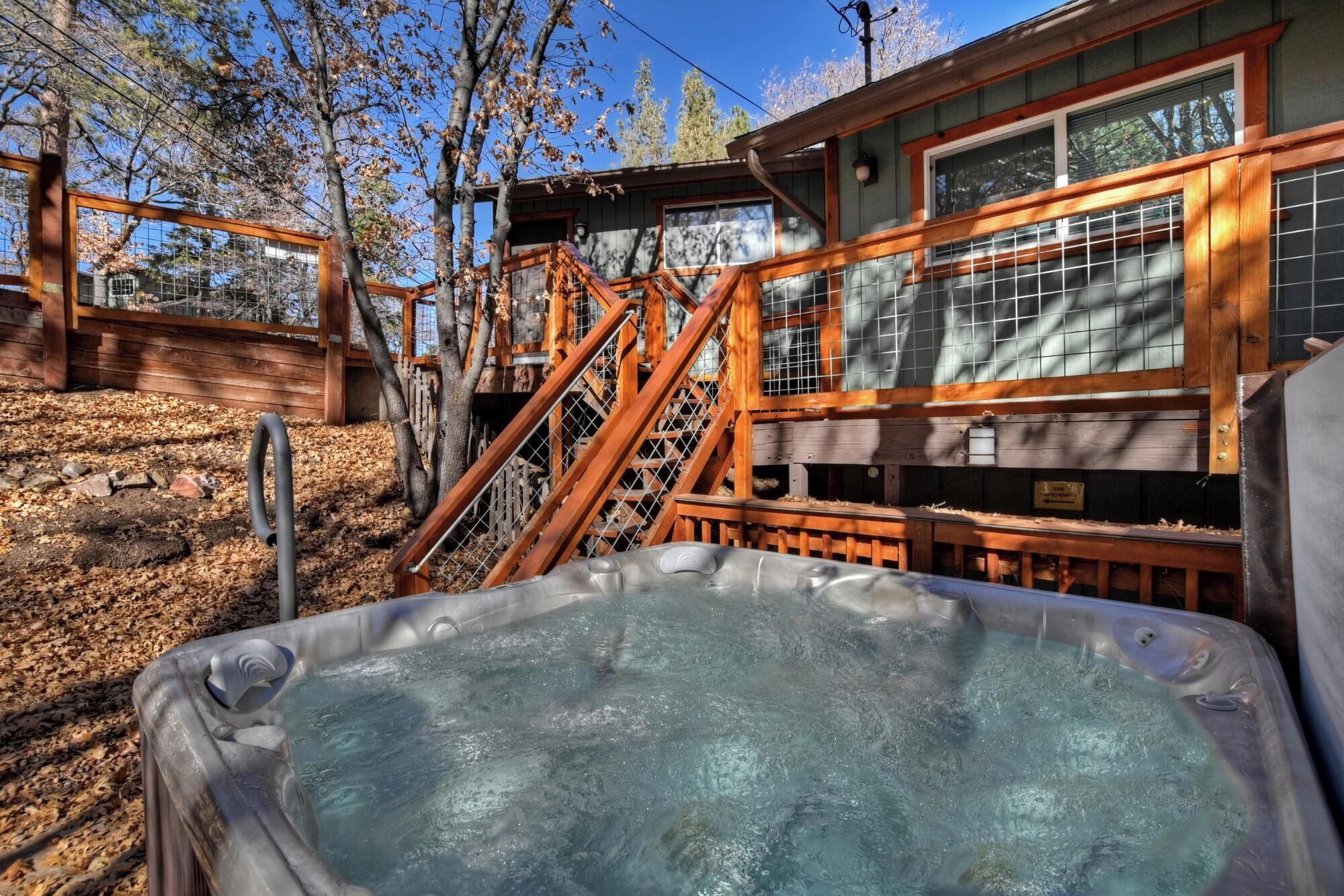 Bain à remous extérieur