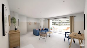 Appartement Confort, 2 chambres, apparthotel formule