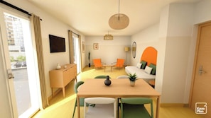 Premium bedding, in-room safe, desk, blackout drapes - Hôtel Flor (Saint-Florent)
