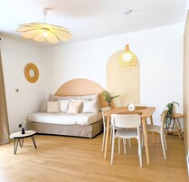 Appartement Standard, 1 chambre, apparthotel formule | Literie de qualité supérieure, coffres-forts dans les chambres, bureau