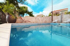Outdoor pool - PREDRAG 1 with pool, 4 bedrooms & 2 bathrooms (Okrug Gornji)