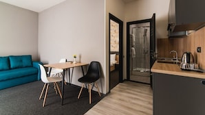 Deluxe Apartment | Living area - Arena Apart-hotel (Poliana)
