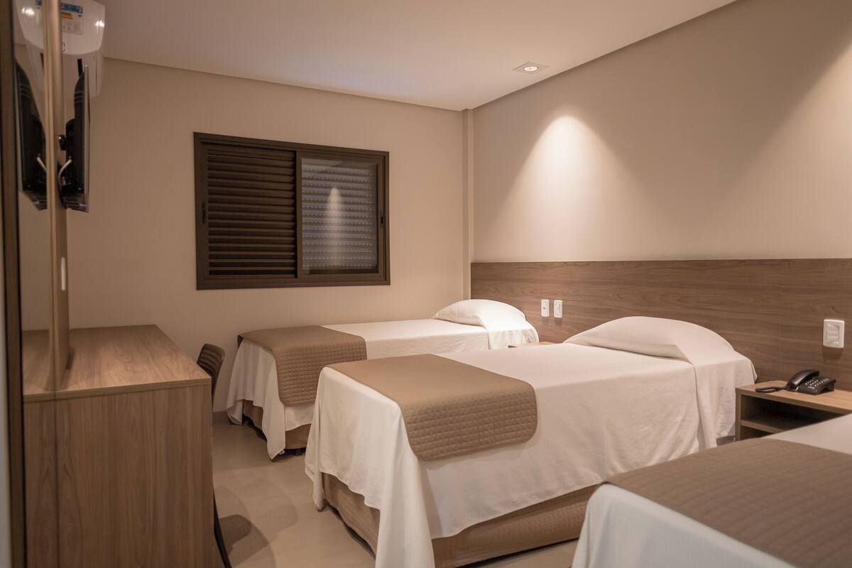 Comfort Triple Room | Minibar, desk, laptop workspace, WiFi (free)