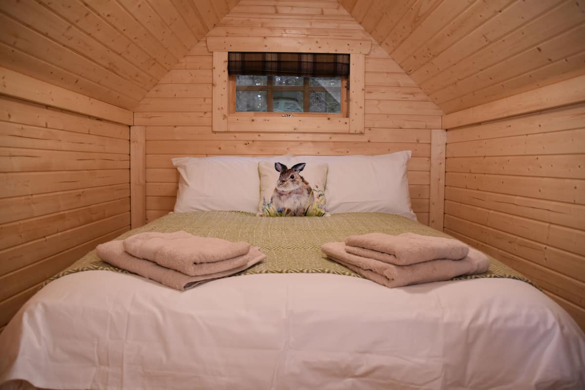 1 Schlafzimmer, individuell dekoriert, individuell eingerichtet