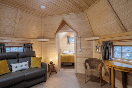 Living area. Cairngorm Bothies
