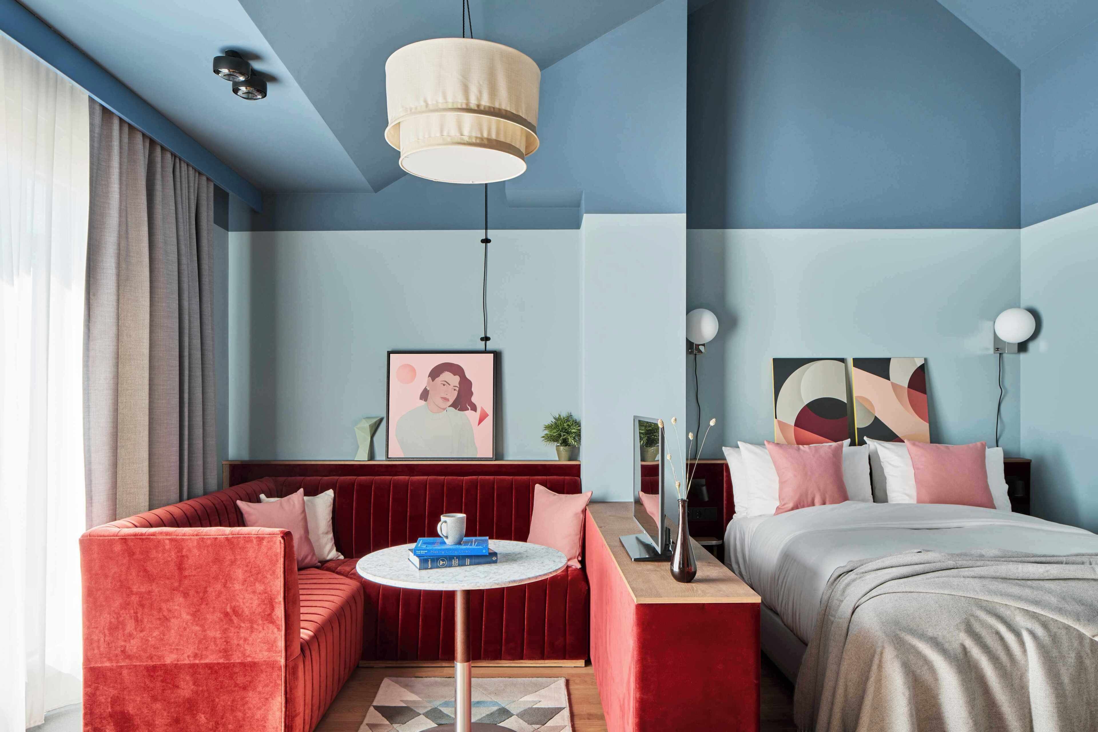 Terrace Suite Panoramic View | In-room safe, desk, laptop workspace, blackout drapes