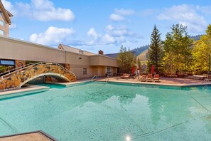 Una piscina climatizada