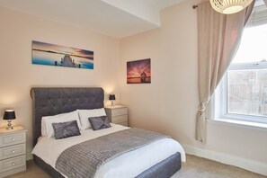 Apartment | 1 Schlafzimmer, hochwertige Bettwaren, individuell dekoriert