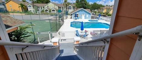 Una piscina climatizada