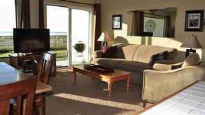 Condo, Multiple Beds (ssbc #103) | Living room | Fireplace - Ssbc #103 (Seaside)