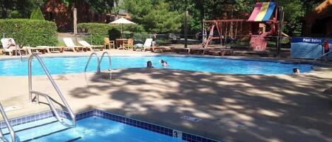 Indoor pool, outdoor pool