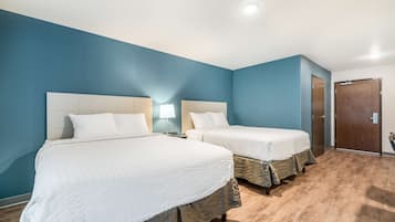 Standard Studio, 2 Queen Beds, Non Smoking, Refrigerator & Microwave | Desk, laptop workspace, iron/ironing board, free WiFi