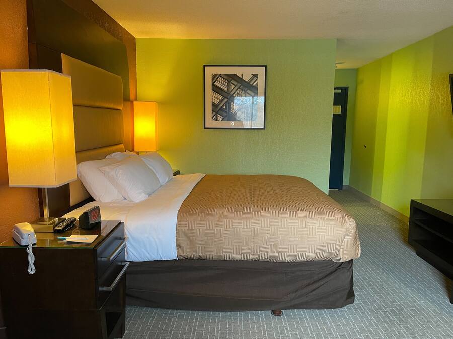 Chambre Standard, 1 très grand lit, non-fumeur | Couette en duvet, bureau, espace de travail pour ordinateurs portables