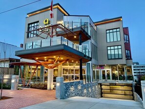 Fachada de la propiedad