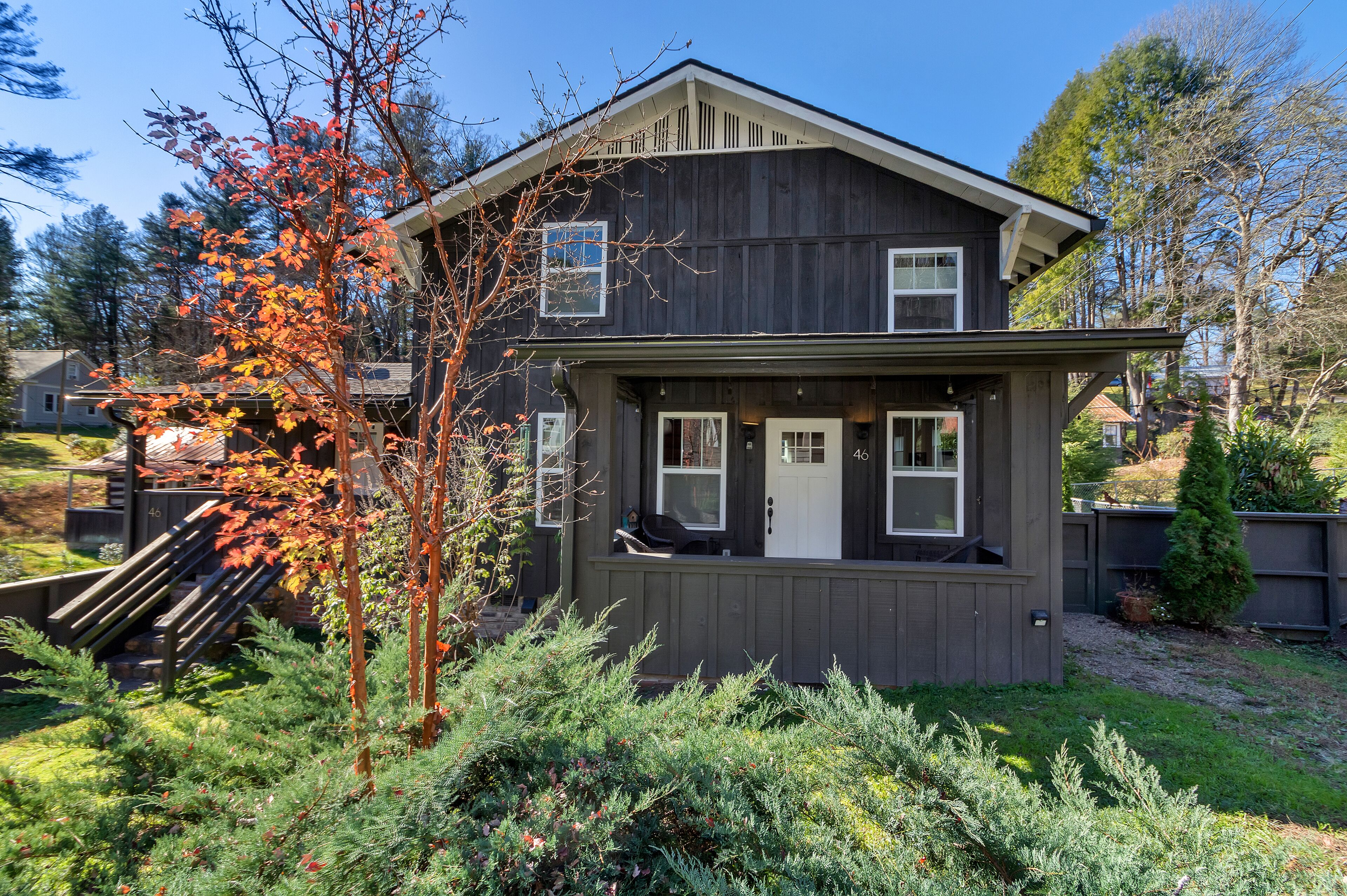  Lingerlong Main House on Downtown Brevard's Most Beautiful property!