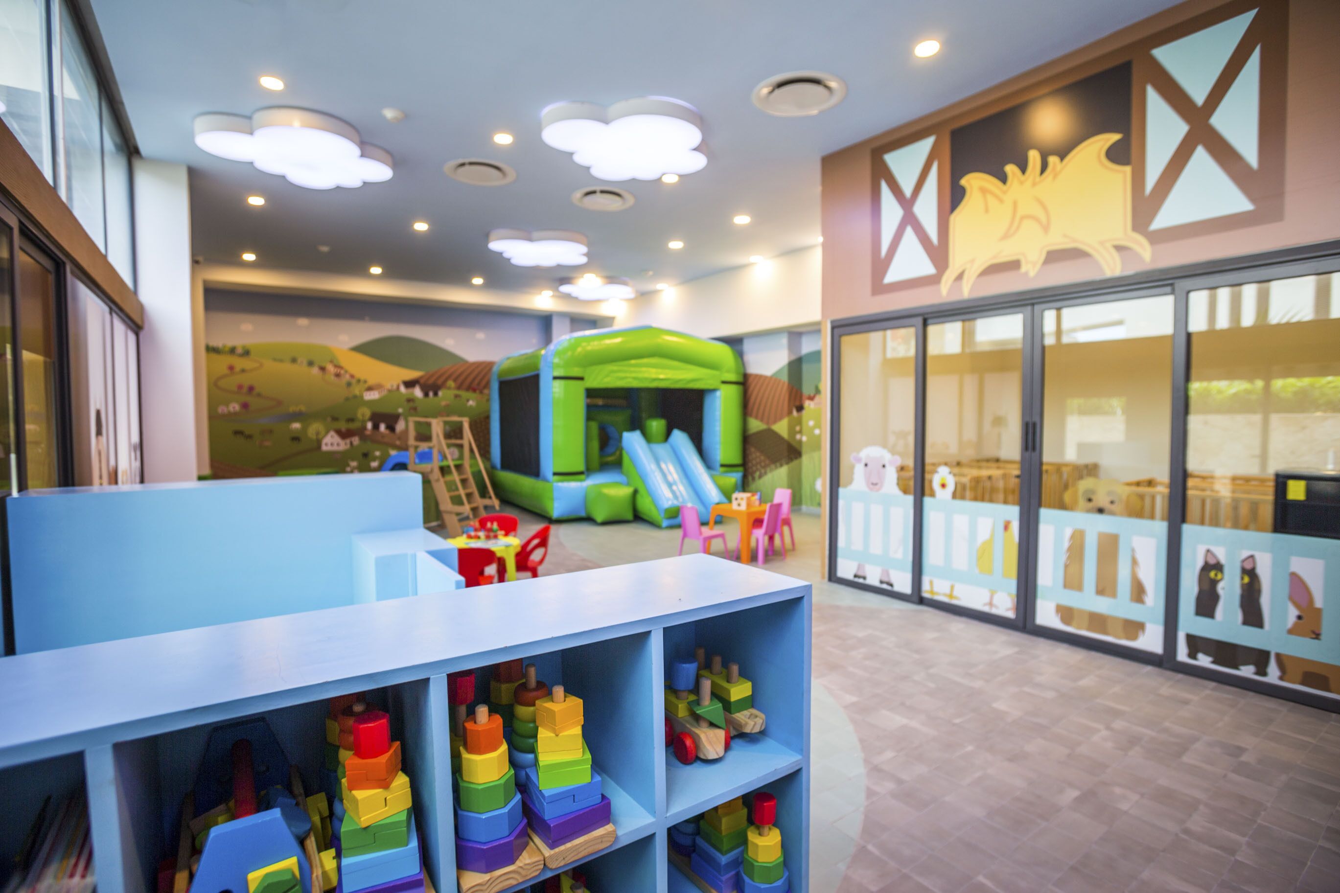 children’s play area – indoor