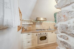 Family Chalet, Multiple Bedrooms, Mountainside (Homestead Bahor With Whirlpool) | Private kitchen | Fridge, oven, stovetop, dishwasher - Homestead Bahor With Whirlpool (Crnomelj)