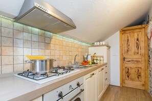 Private kitchen - Homestead Bahor With Whirlpool (Crnomelj)