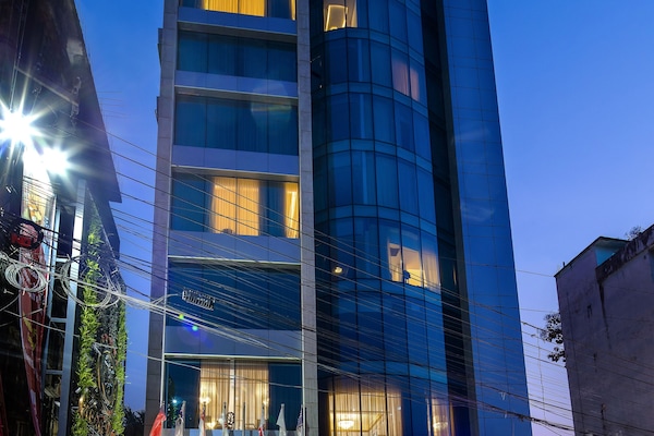 Fassade der Unterkunft