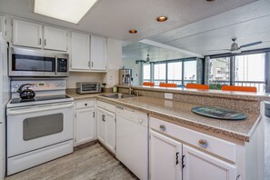 Fridge, microwave, oven, stovetop - Sea Watch 702 - Amazing Views and Amenities! (Ocean City)