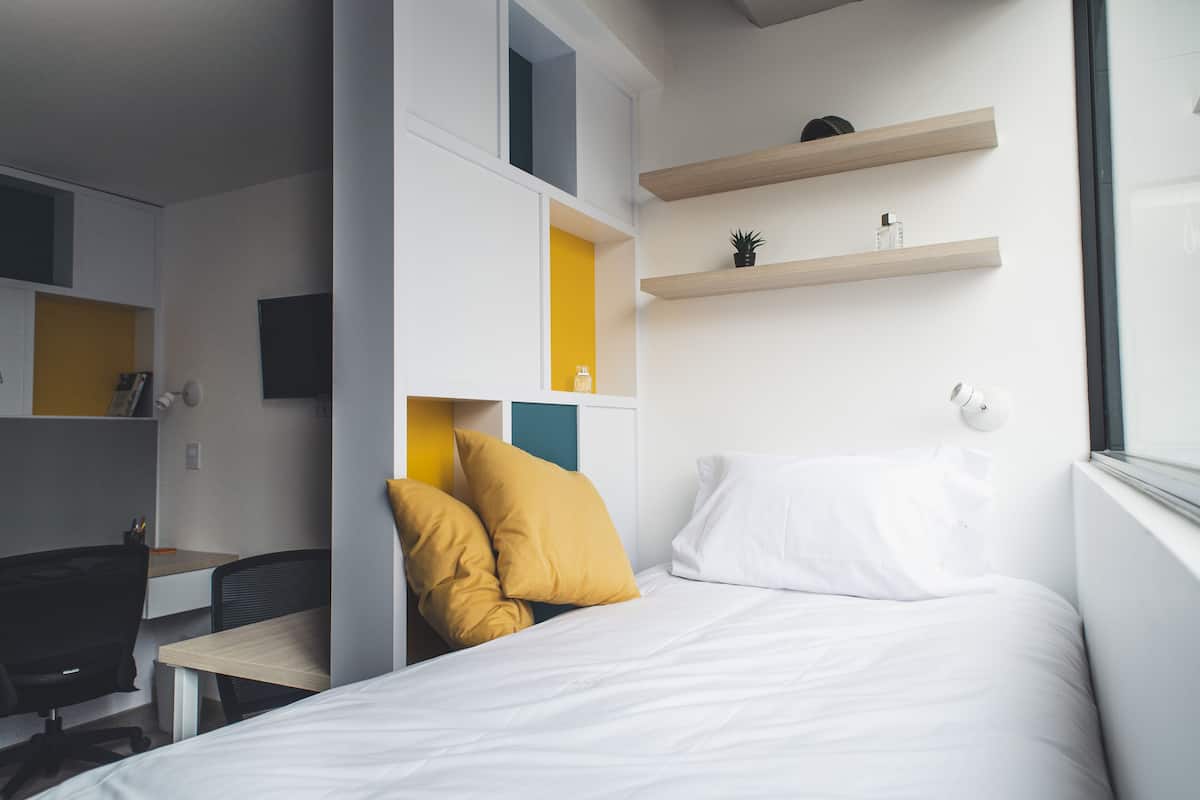 Zweibettzimmer | Individuell dekoriert, kostenloses WLAN, Bettwäsche