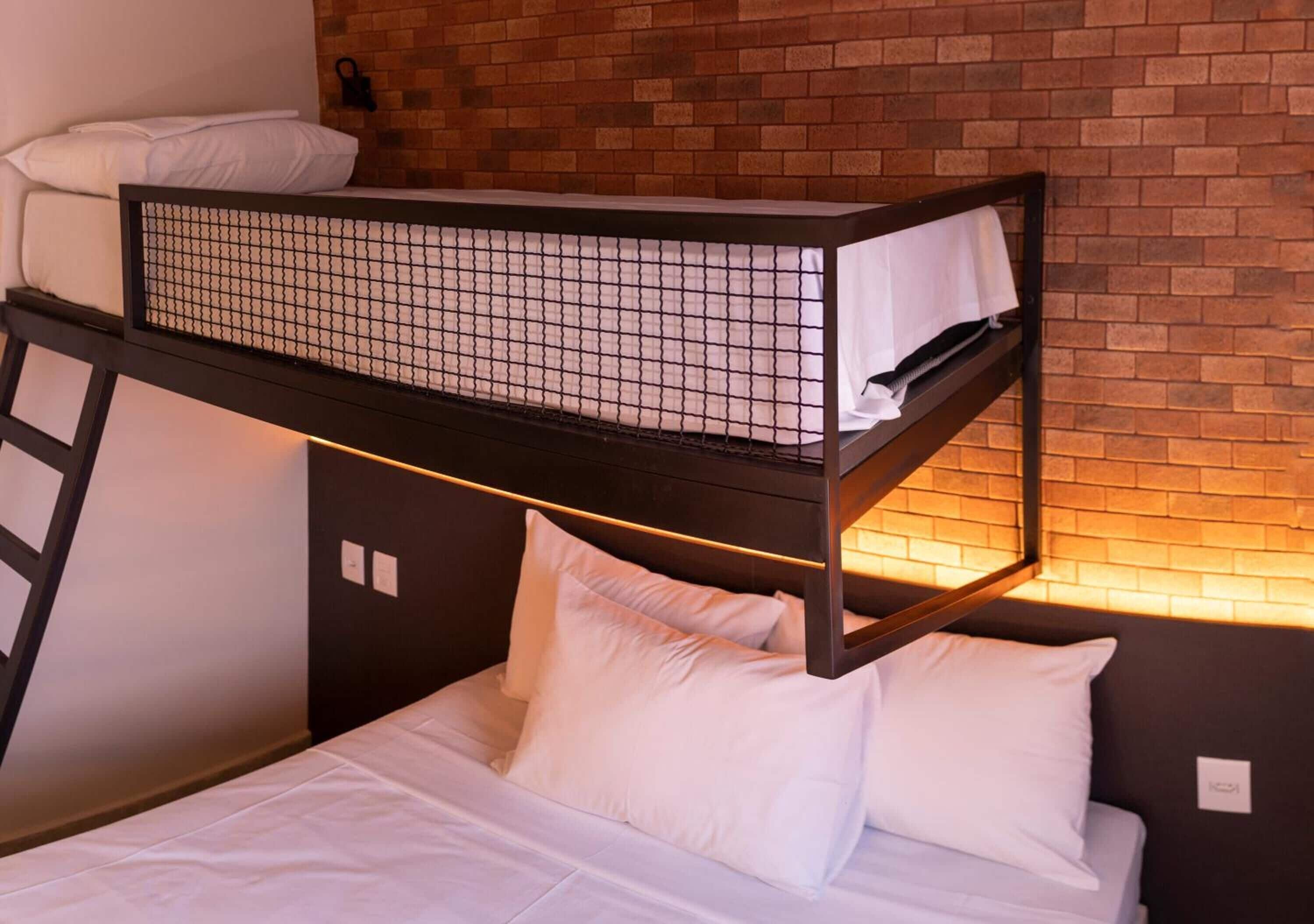 design quadruple room | 1 bedroom, free wifi, bed sheets