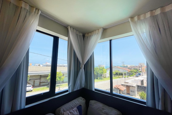 Quarto superluxo, vista para a praia | Vista do quarto