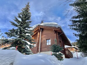 Front of property - Chalet Cirmolo (Livigno)