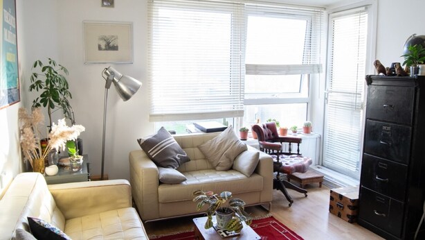 Appartement (1 Bedroom) | Salle de séjour