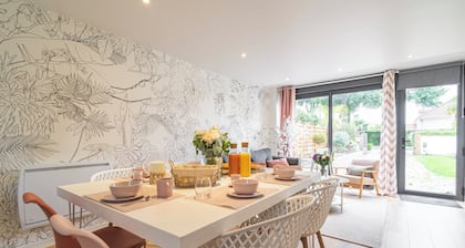 Maison rénovée avec jardin à 5 min de Disney