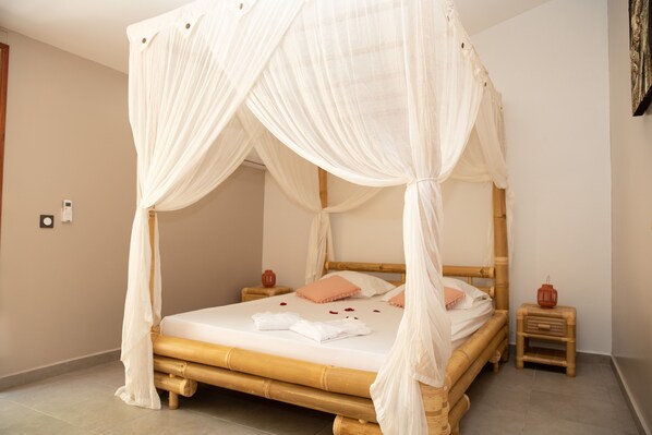 3 bedrooms, free WiFi, bed sheets, wheelchair access - Bulle de rêve - Lodge Sainte Anne (Sainte-Anne)